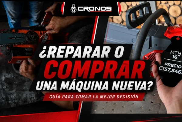 ¿Reparar o comprar una máquina nueva? Guía para tomar la mejor decisión